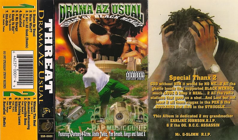 洋楽 G-RAP THREAT DRAMA AZ USUAL 洋楽 G-RAP THREAT / DRAMA AZ USUAL Drama Az Usual by Threat